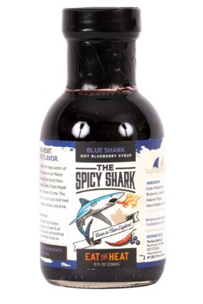 Hot Blueberry Syrup- Spicy Shark