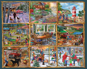 Assorted White Mountain Puzzles