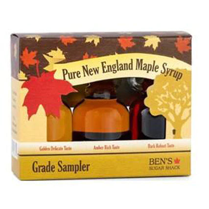 Ben's Sugar Shack New England Grading Sampler Set 1.7oz Nip Set