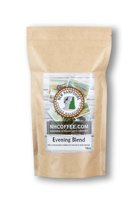 Evening Blend Whole Bean Coffee (NH Coffee Roasting Company)- Online