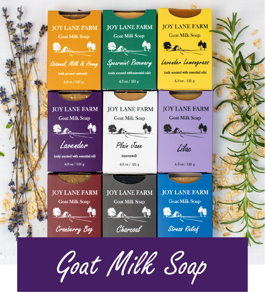 Goat Milk Bar Soap (Joy Lane Farm)- Online